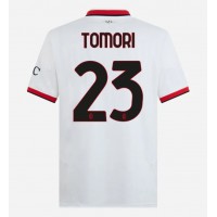 Camiseta AC Milan Fikayo Tomori #23 Visitante Equipación 2024-25 manga corta